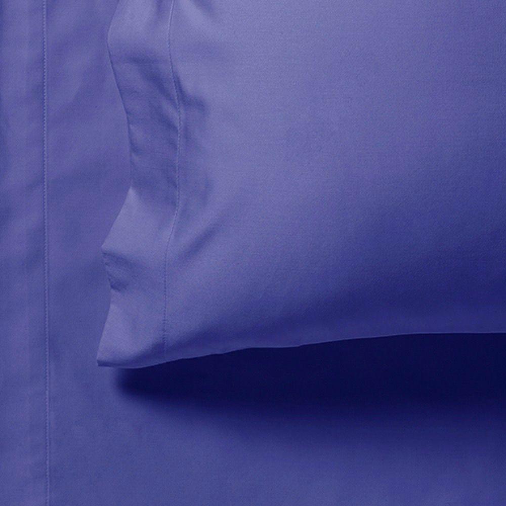 1000TC Ultra Soft Fitted Sheet & 2 Pillowcases Set - Double Size Bed - Royal Blue V493-ADF-03