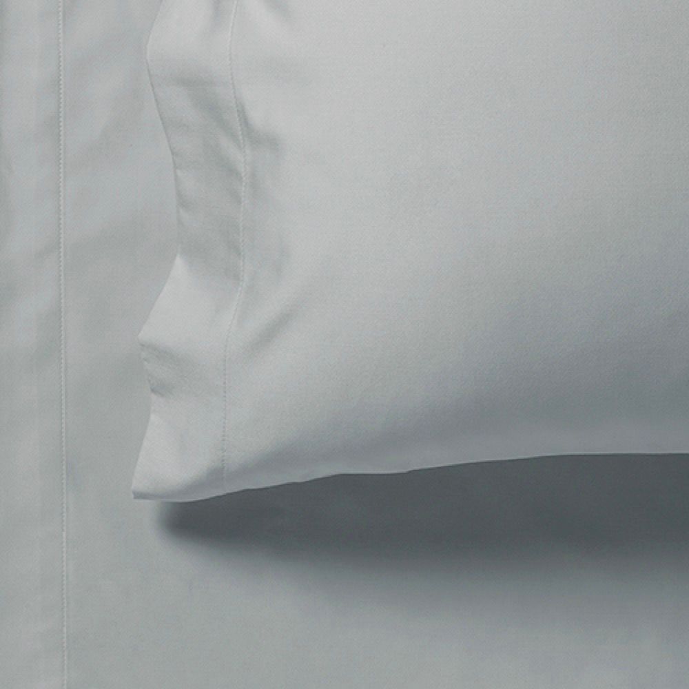 1000TC Ultra Soft Fitted Sheet & 2 Pillowcases Set - Double Size Bed - Silver V493-ADF-16