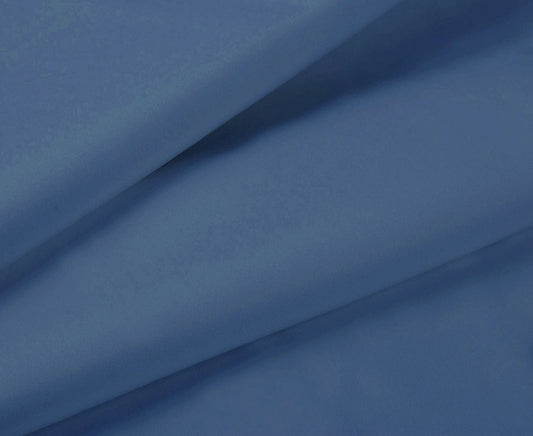 1000TC Ultra Soft Fitted Sheet & 2 Pillowcases Set - Double Size Bed - Greyish Blue V493-ADF-18