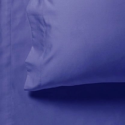 1000TC Ultra Soft Fitted Sheet & Pillowcase Set - King Single Size Bed - Royal Blue V493-AKSF-03