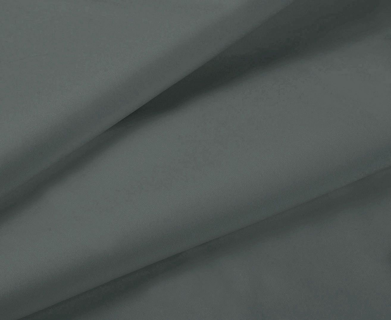 1000TC Ultra Soft Fitted Sheet & Pillowcase Set - Single Size Bed - Charcoal V493-ASF-11