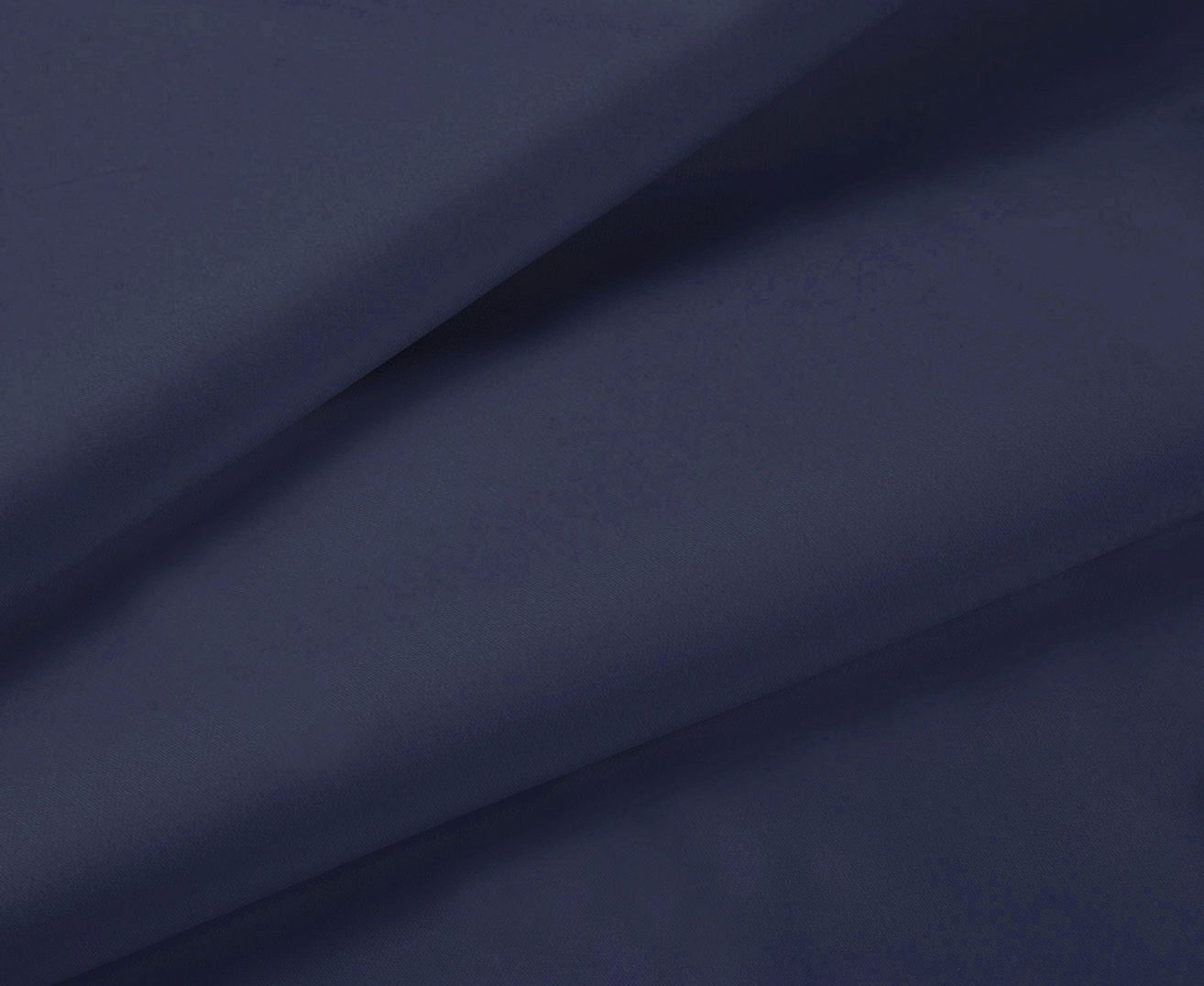 1000TC Ultra Soft Fitted Sheet & Pillowcase Set - Single Size Bed - Midnight Blue V493-ASF-12