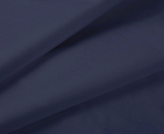 1000TC Ultra Soft Fitted Sheet & Pillowcase Set - Single Size Bed - Midnight Blue V493-ASF-12