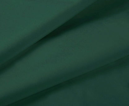 1000TC Ultra Soft Fitted Sheet & Pillowcase Set - Single Size Bed - Dark Green V493-ASF-17