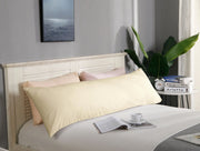 1000TC Premium Ultra Soft Body Pillowcase - Yellow Cream V493-BP-09