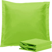 1000TC Premium Ultra Soft European Pillowcases 2-Pack Green V493-EP-08