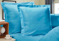 1000TC Premium Ultra Soft European Pillowcases 2-Pack Light Blue V493-EP-10
