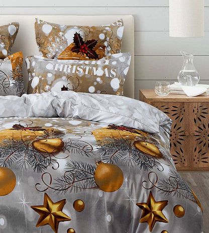 Christmas Gift Double Size Quilt/Duvet Cover Set V493-MD-387