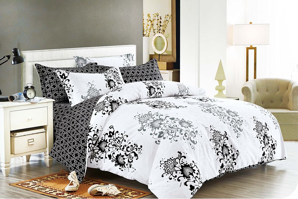 Chateaux King Size Duvet Quilt Cover Set V493-MK-295