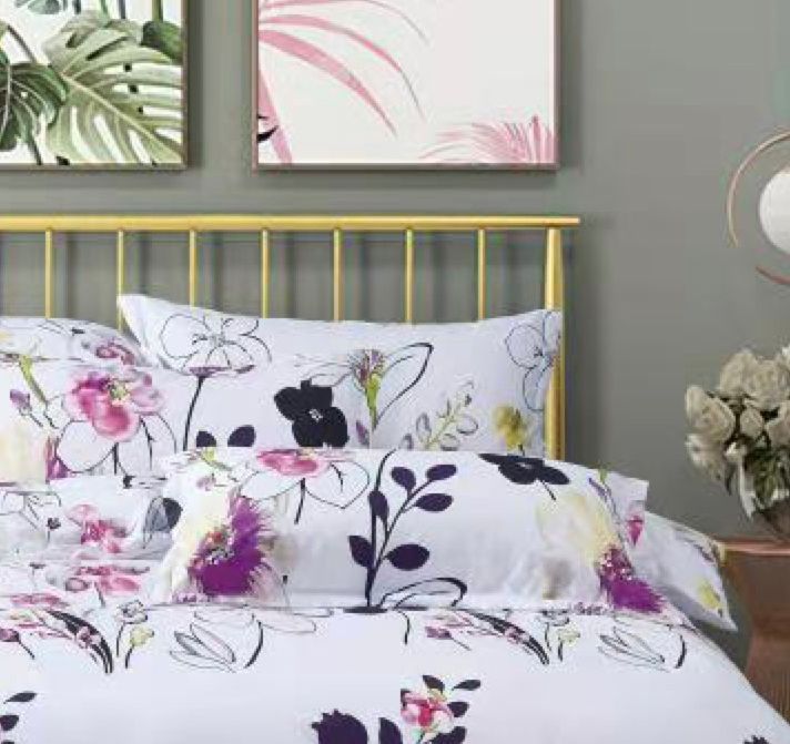 Bloom King Size Duvet Quilt Cover Set V493-MK-376