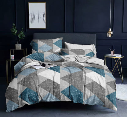 Elliot Queen Size Duvet Quilt Cover Set V493-MQ-402