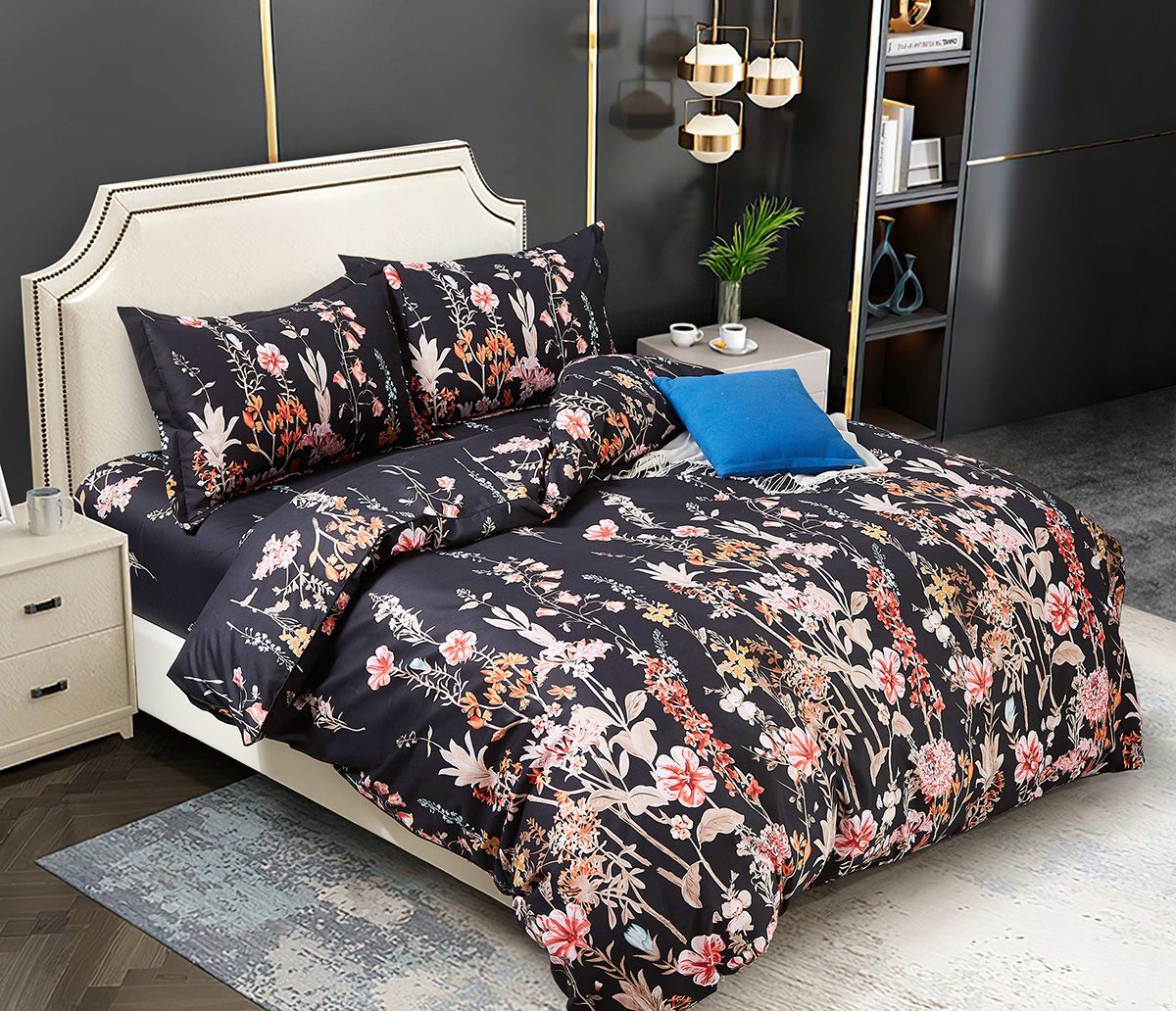 Hayman Queen Size Duvet Quilt Cover Set V493-MQ-451