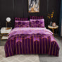 Erena Purple Quilt/Doona/Duvet Cover Set - Queen Size V493-MQ-478