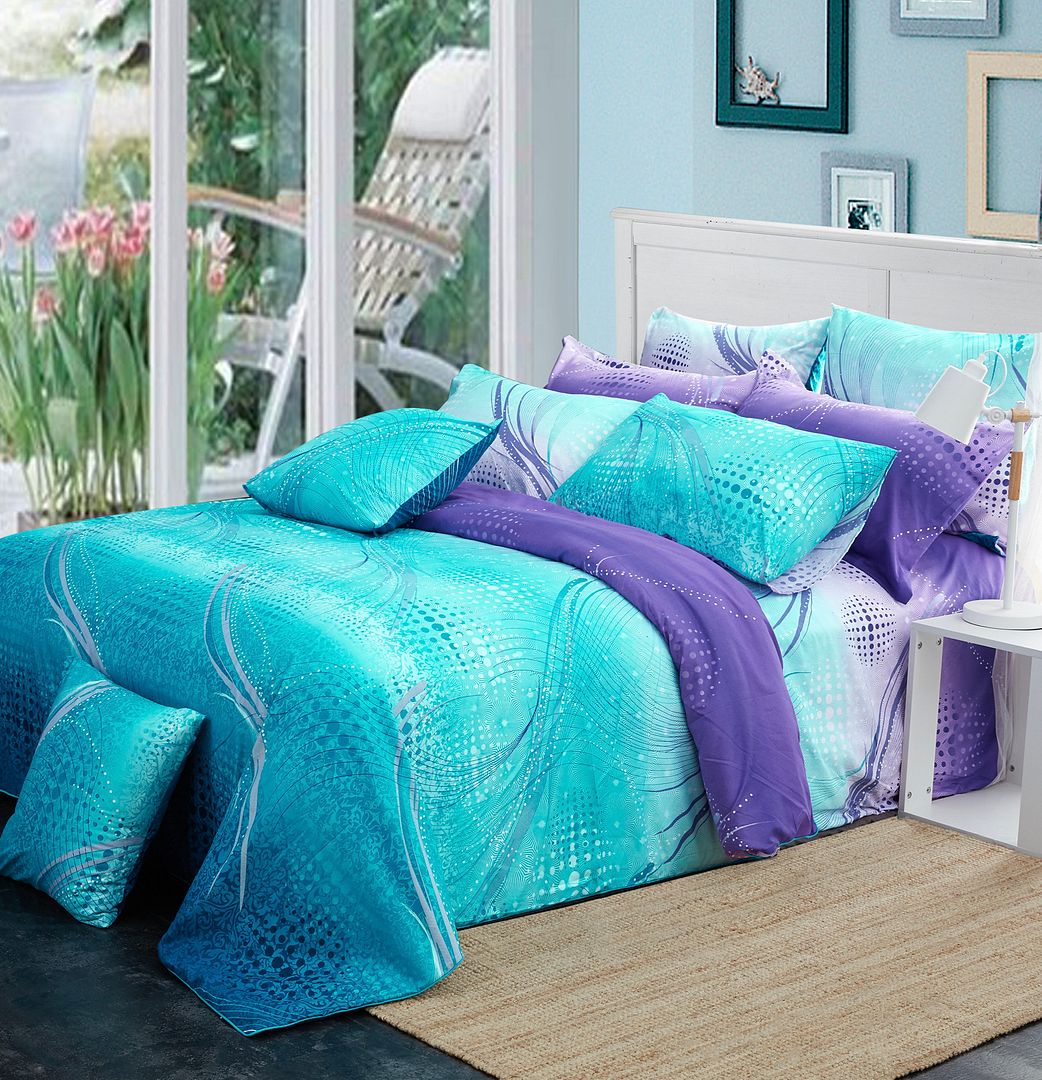 Vitara Single Size Quilt/Duvet Cover Set V493-MS-007