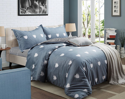 Cooper Super King Size Quilt/Duvet Cover Set V493-MSK-414