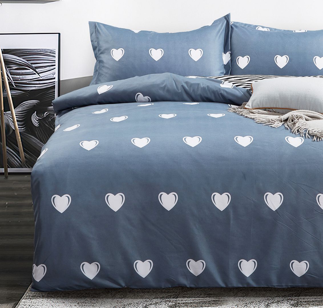 Cooper Super King Size Quilt/Duvet Cover Set V493-MSK-414