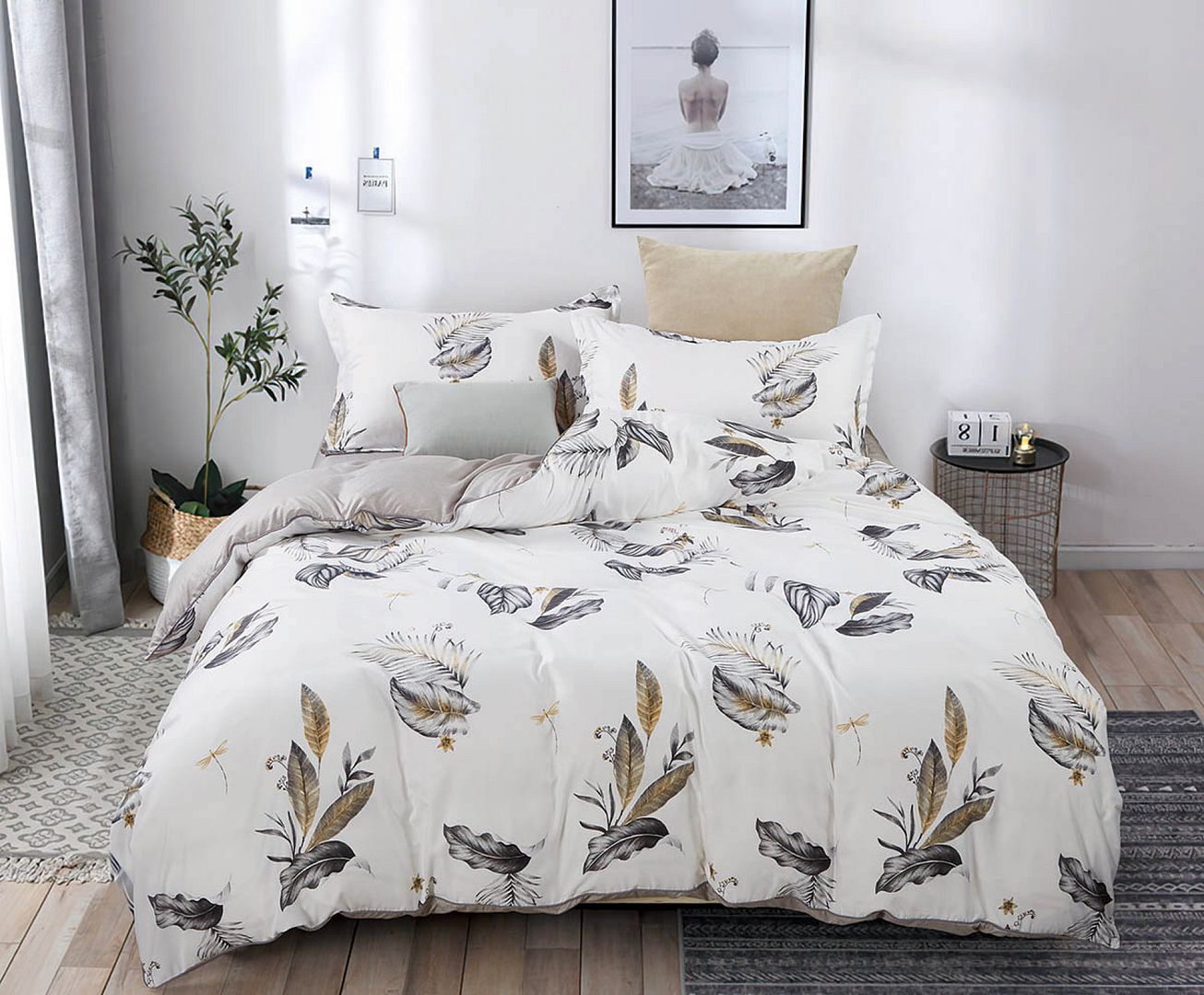 Marsella Super King Size Quilt/Duvet Cover Set V493-MSK-455
