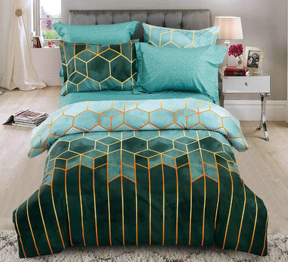 Giverny Quilt Cover Set - Super King Size V493-MSK-477