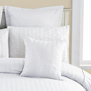1000TC Premium Ultra Soft Seersucker Cushion Covers - 2 Pack - White V493-PCC-1