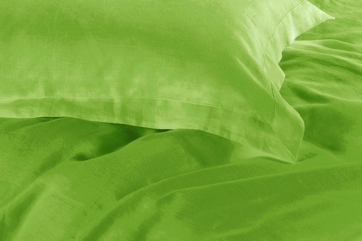 1000TC Tailored Queen Size Green Duvet Quilt Cover Set V493-Q-8