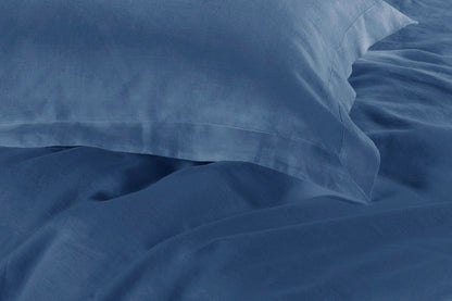1000TC Tailored Super King Size Quilt/Duvet Cover Set - Greyish Blue V493-SK-18
