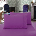 1000TC Premium Ultra Soft Standrad size Pillowcases 2-Pack - Purple V493-SP-02