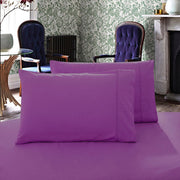 1000TC Premium Ultra Soft Standrad size Pillowcases 2-Pack - Purple V493-SP-02