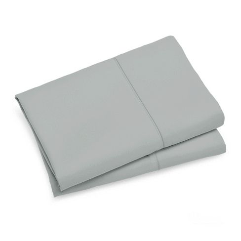 1000TC Premium Ultra Soft Standrad size Pillowcases 2-Pack - Grey V493-SP-06
