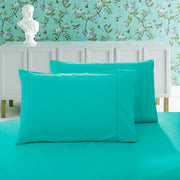 1000TC Premium Ultra Soft Standrad size Pillowcases 2-Pack - Teal V493-SP-07