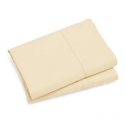 1000TC Premium Ultra Soft Standrad size Pillowcases 2-Pack - Yellow Cream V493-SP-09