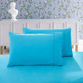 1000TC Premium Ultra Soft Standrad size Pillowcases 2-Pack - Light Blue V493-SP-10