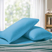 1000TC Premium Ultra Soft Standrad size Pillowcases 2-Pack - Light Blue V493-SP-10