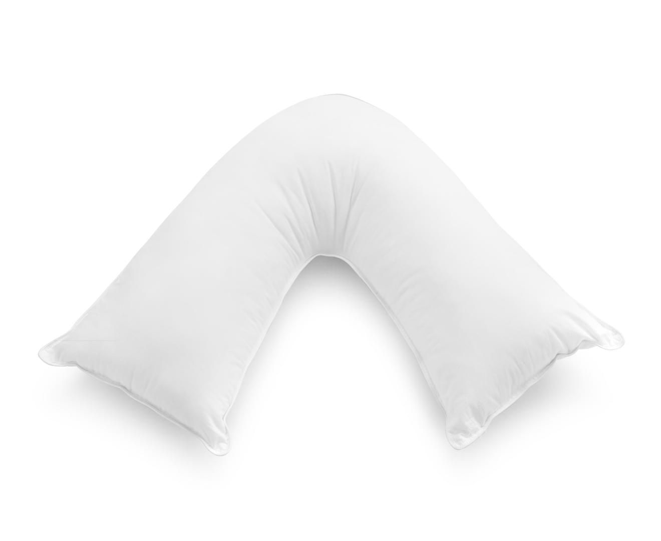 1000TC Premium Ultra Soft V SHAPE Pillowcase - White V493-VP-01