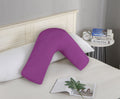 1000TC Premium Ultra Soft V SHAPE Pillowcase - Purple V493-VP-02