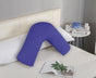 1000TC Premium Ultra Soft V SHAPE Pillowcase - Royal Blue V493-VP-03
