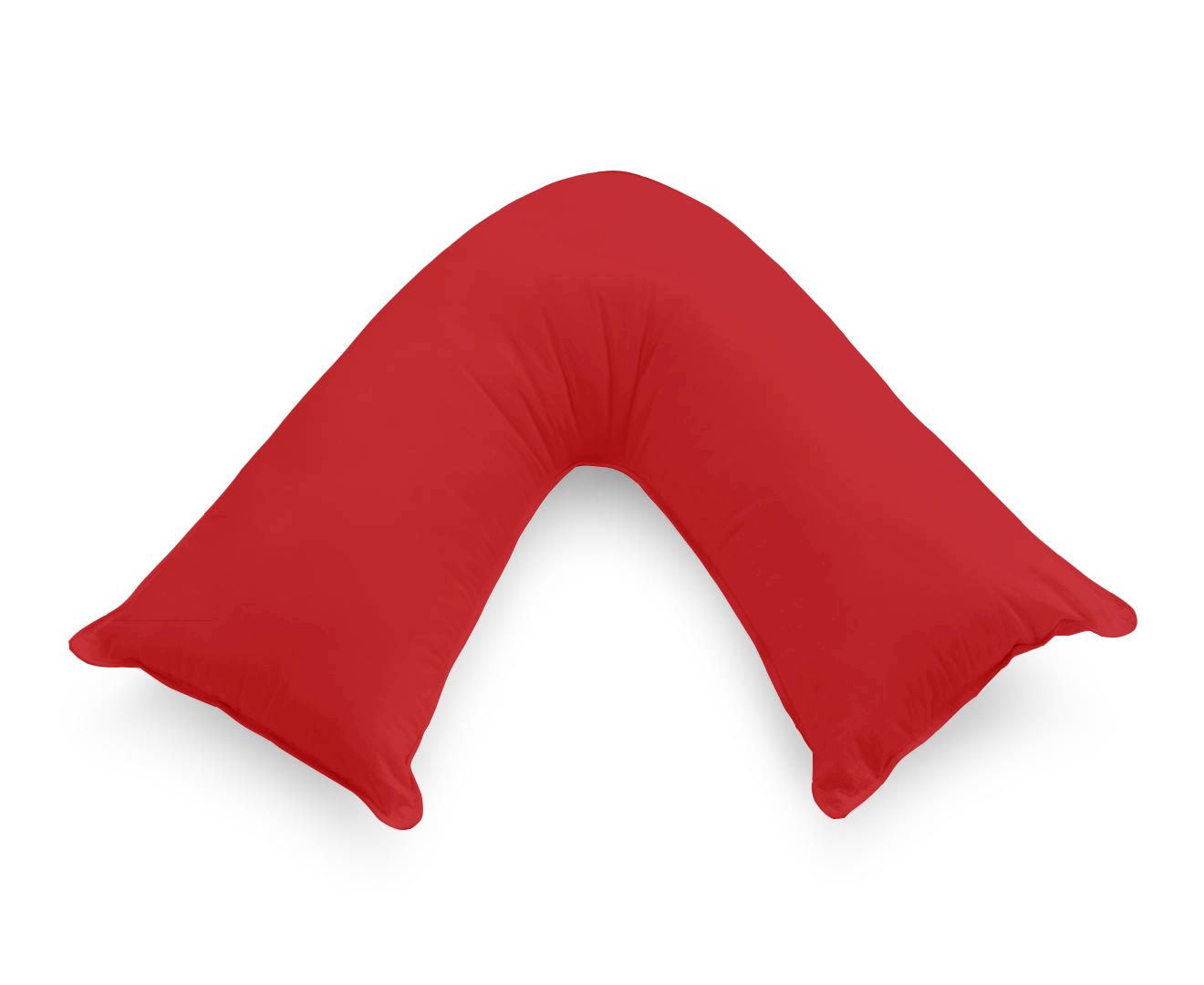 1000TC Premium Ultra Soft V SHAPE Pillowcase - Red V493-VP-04