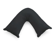 1000TC Premium Ultra Soft V SHAPE Pillowcase - Black V493-VP-05
