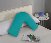 1000TC Premium Ultra Soft V SHAPE Pillowcase - Teal V493-VP-07