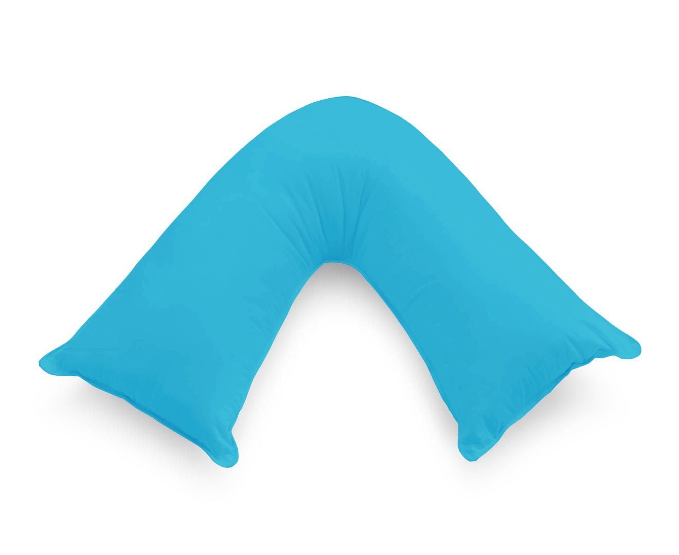 1000TC Premium Ultra Soft V SHAPE Pillowcase - Light Blue V493-VP-10