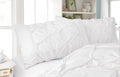 Diamond Pintuck Premium Ultra Soft Standrad size Pillowcases 2-Pack - White V493-ZSP-01