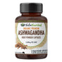 Organic Ashwagandha Capsules (vegan)- Withania Somnifera - 120 Vegan Capsules V497-ASHWA-CAPS-120