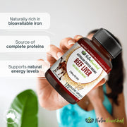 Organic Beef Liver Capsules V497-BEEF-LIVER-CAPS-120