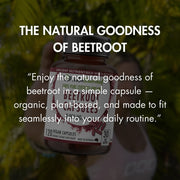 Organic Beetroot Capsules V497-BEETROOT-CAPS-120