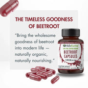 Organic Beetroot Capsules V497-BEETROOT-CAPS-120