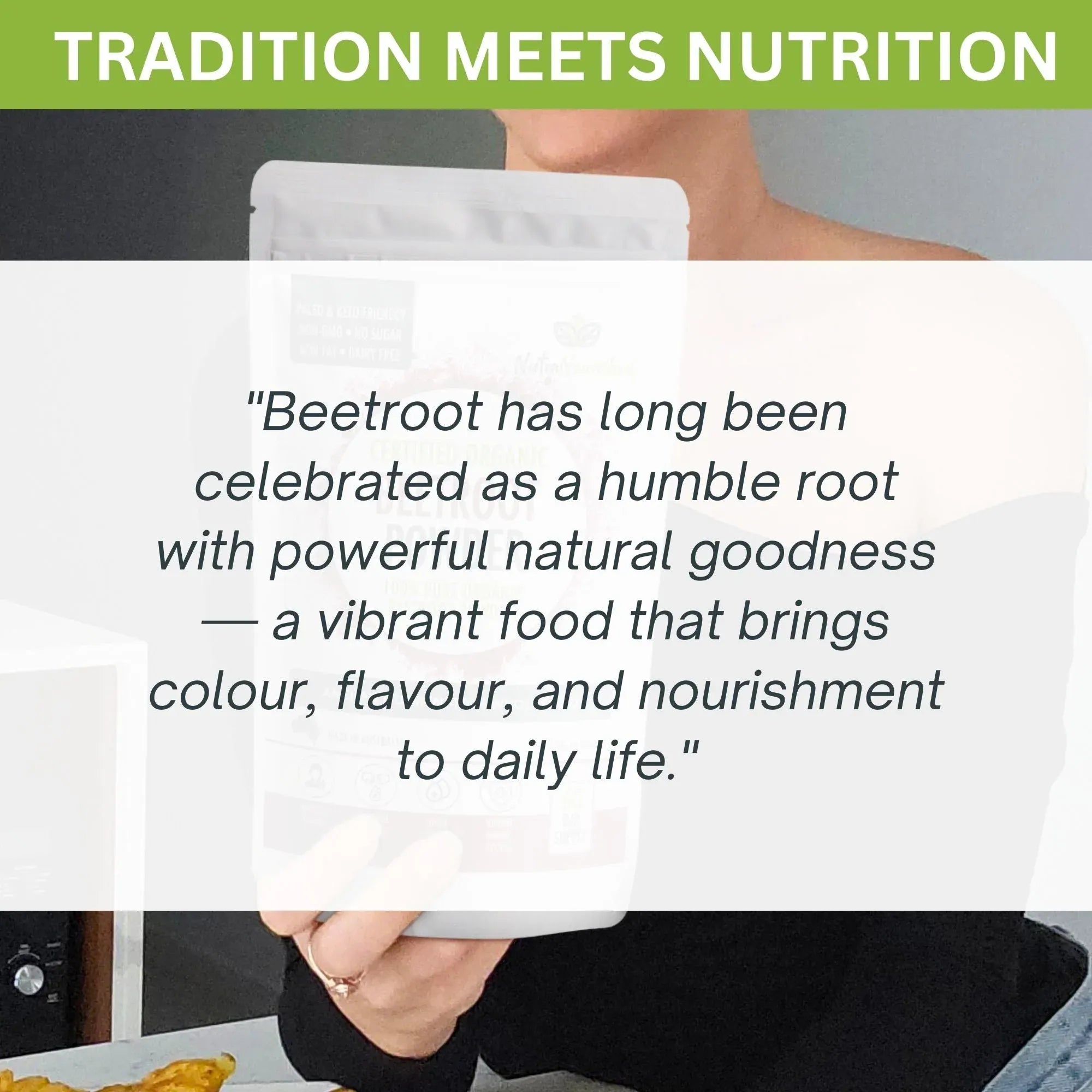 Organic Beetroot Powder V497-BEETROOT-POWDER-120G