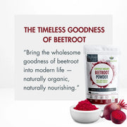 Organic Beetroot Powder V497-BEETROOT-POWDER-120G