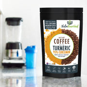 Instant Coffee with 95% Pure Organic Curcumin - Turmeric Extract Powder (1,000mg) - 120g V497-COFFEE-NEW-120