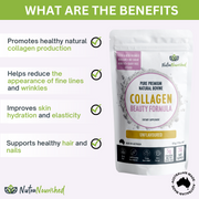 Collagen Beauty Formula Unflavoured - 225g V497-COLLAGEN-BEAUTY-225