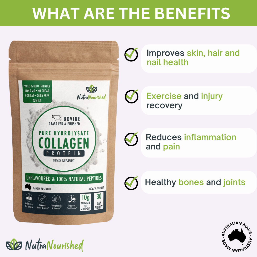 Collagen Powder Tasteless & Unflavoured - 300g V497-COLLAGEN-BOVINE-300G