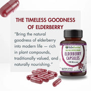 Organic Elderberry Capsules V497-ELDERBERRY-CAPS-90